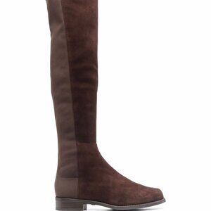 Stuart Weitzman OTK Women's Chocolate Brown Suede Boots